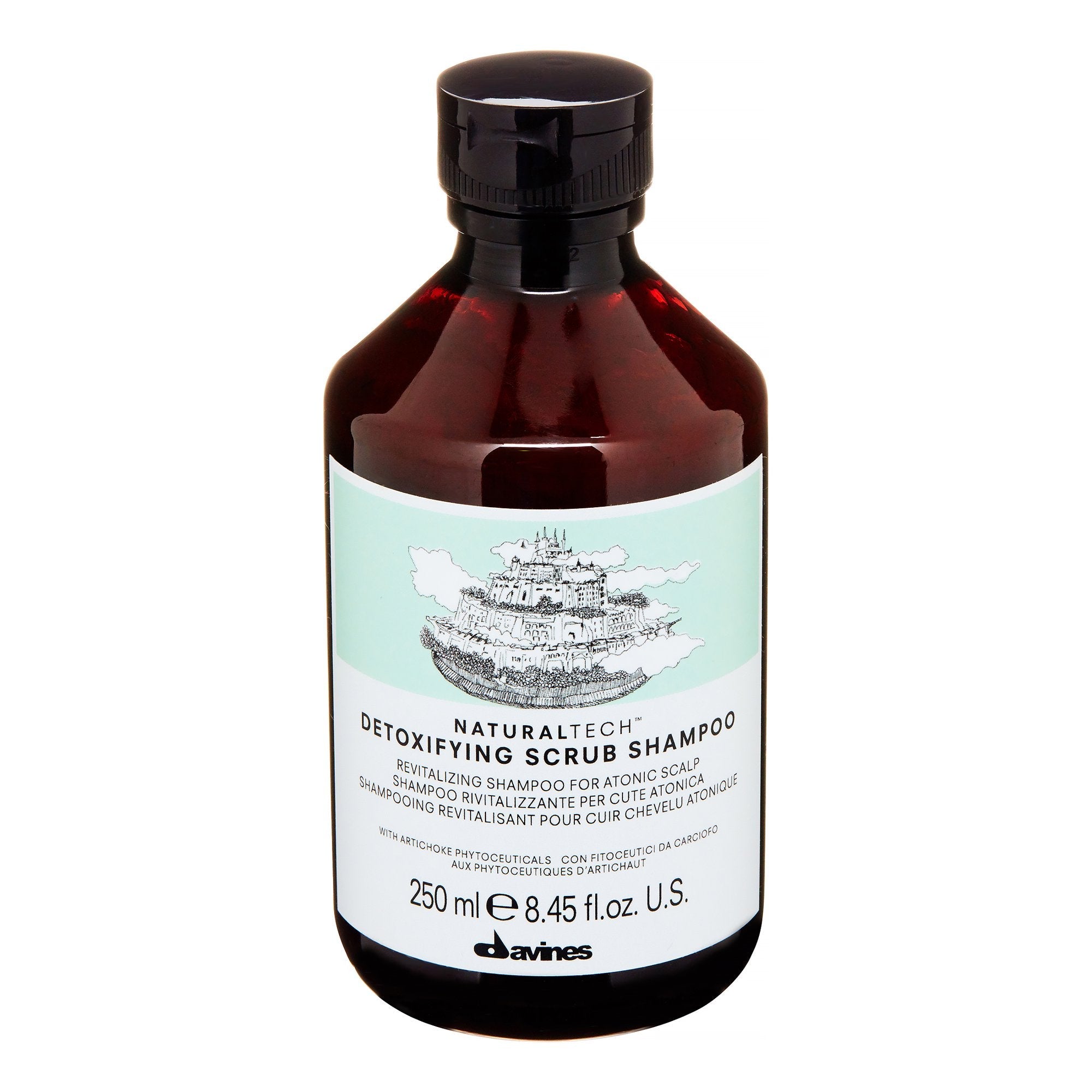 Davines Naturaltech Detoxifying Scrub Shampoo 8.45oz