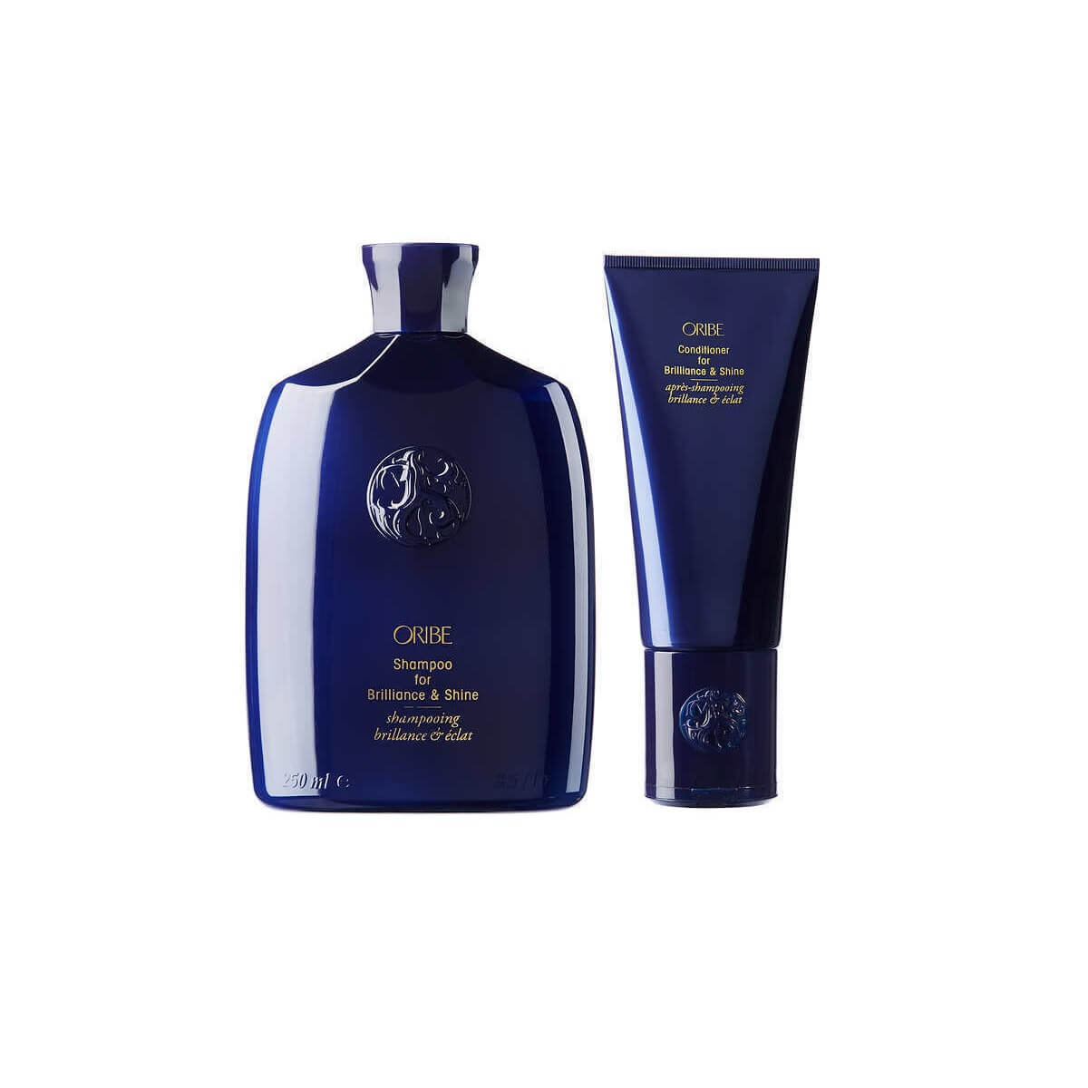 Oribe Shampoo For Brilliance and Shine & Conditioner 8.5 oz/6.8 oz In The Box
