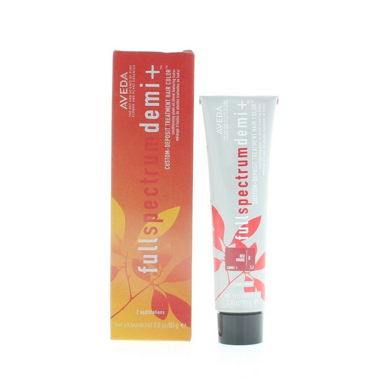 Aveda Color Full Spectrum demi + red R