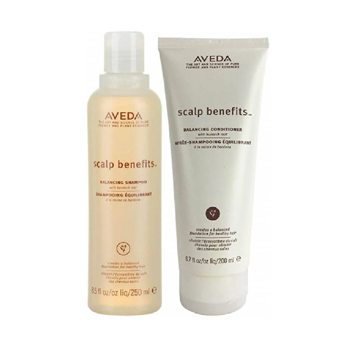Aveda Scalp Benefits Balancing Shampoo 8.5 oz and Conditioner 6.7 oz Duo