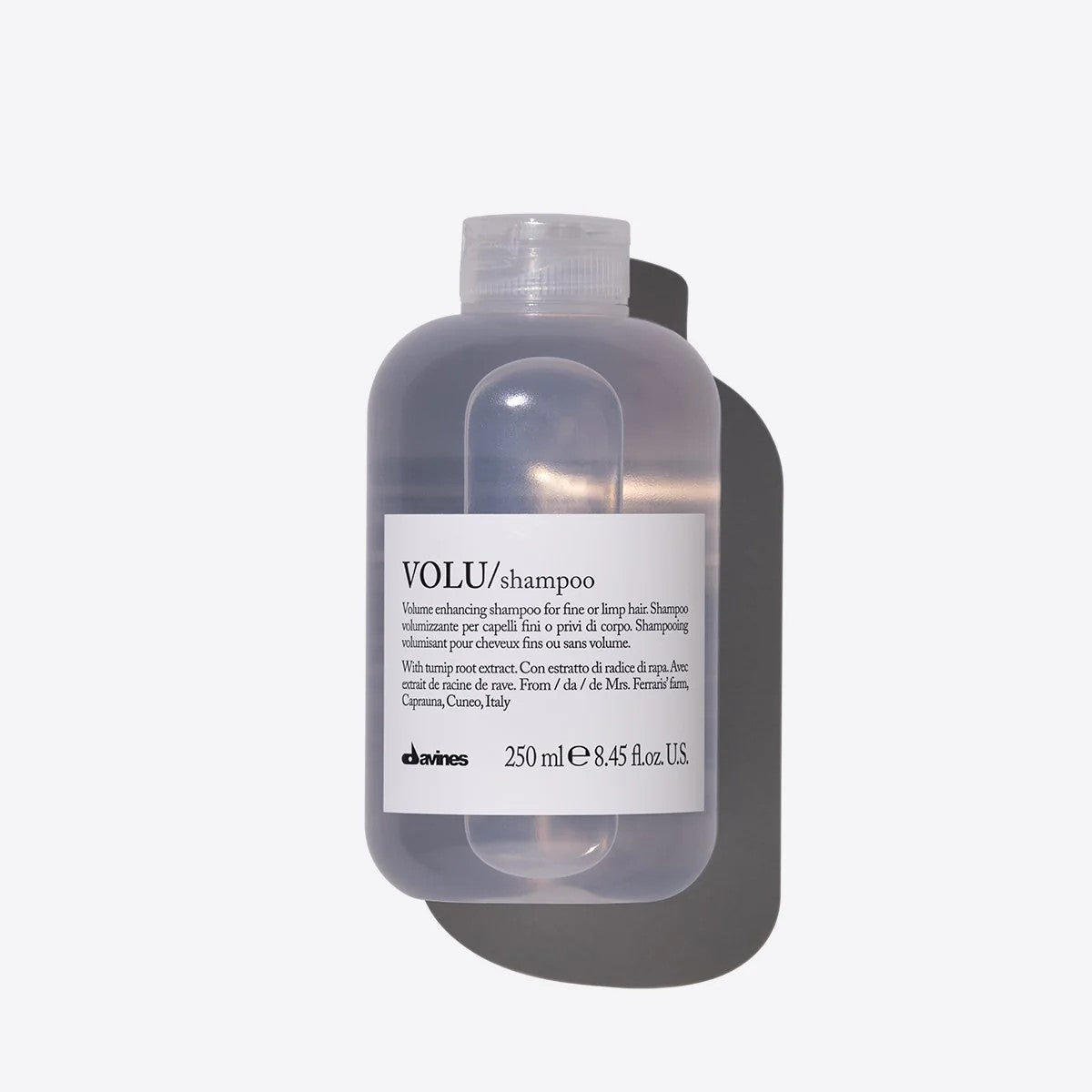 Davines VOLU Shampoo Volumizing Shampoo for Fine Hair 8.45oz