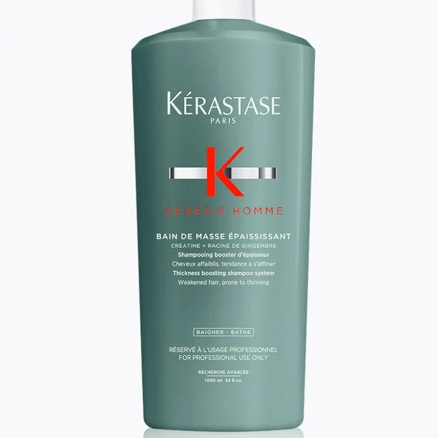 Kerastase Genesis Homme Bain De Masse Epaississant Shampoo 34 oz