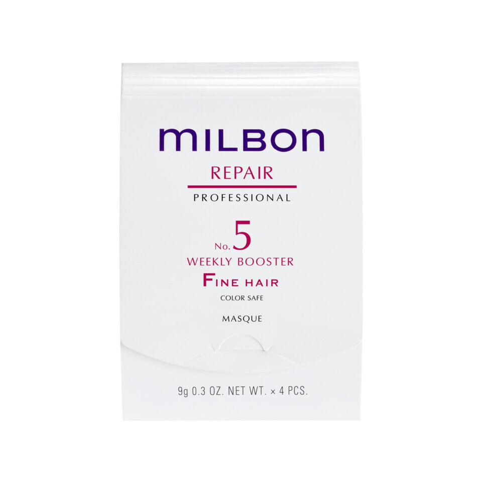 Milbon Repair Restorative Weekly Booster # 5 Fine Hair Treatment