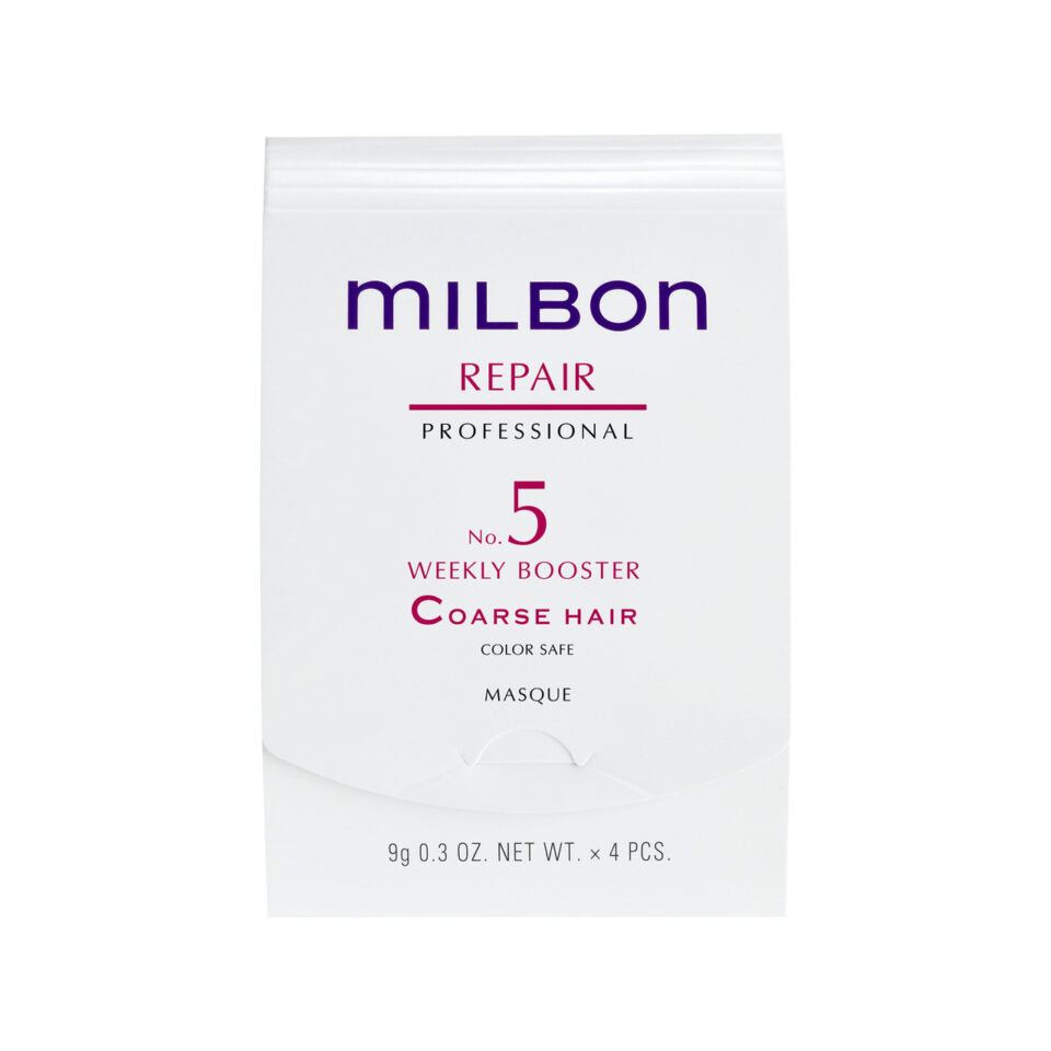 Milbon Repair Restorative Weekly Booster # 5 Coarse Hair Treatment