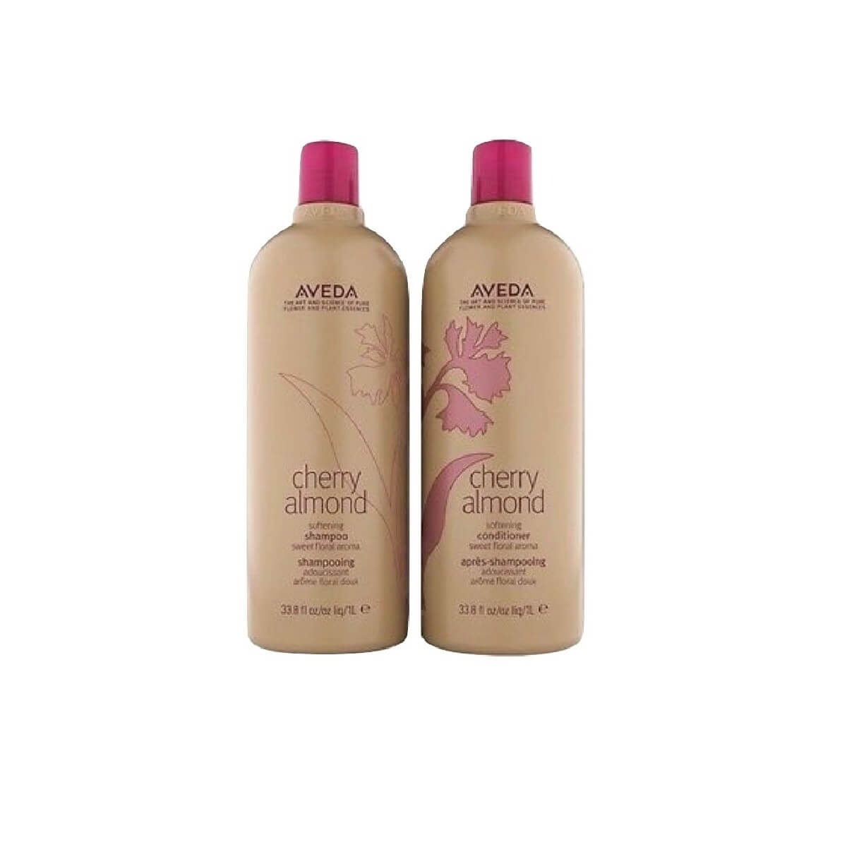 Aveda Cherry Almond Shampoo & Conditioner 33.8 oz SET