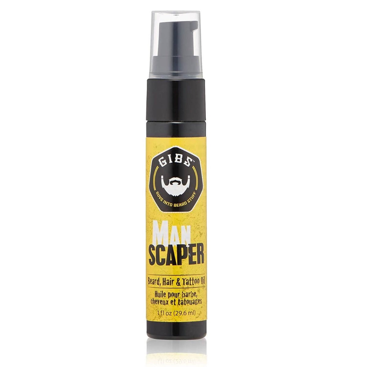 Gibs Grooming ManScaper Beard & Other Hair Oil 1 oz