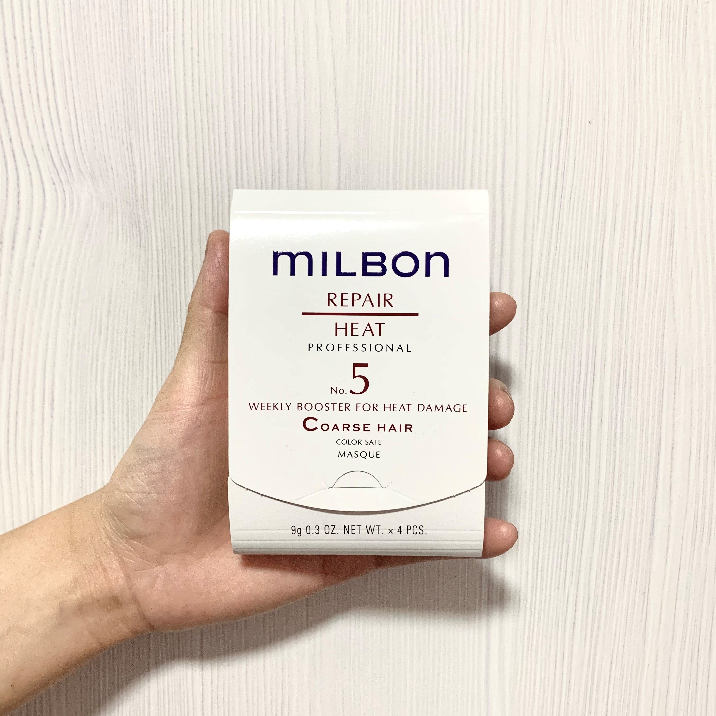 Milbon Repair Heat Protective Professional # 5 Weekly Coarse Hair 0.3 oz