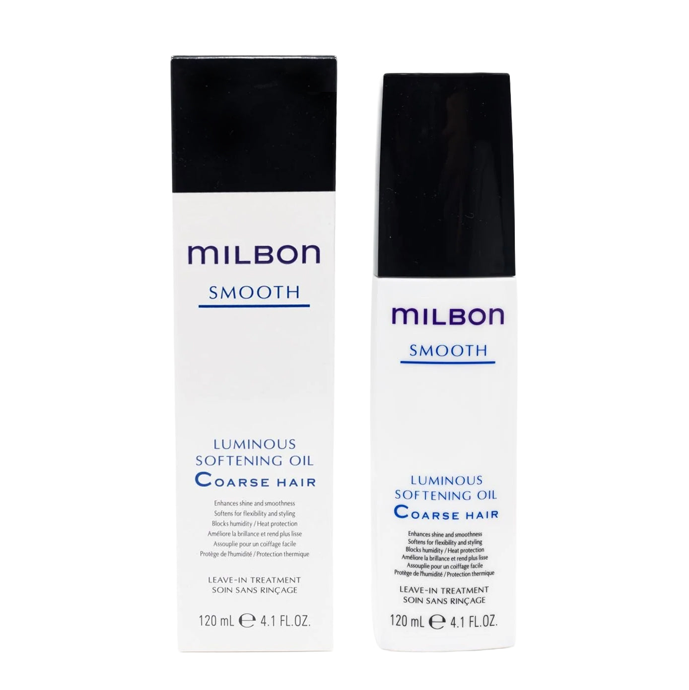 Milbon Smooth Luminous Softening Oil 4.1 oz For Coarse Hair