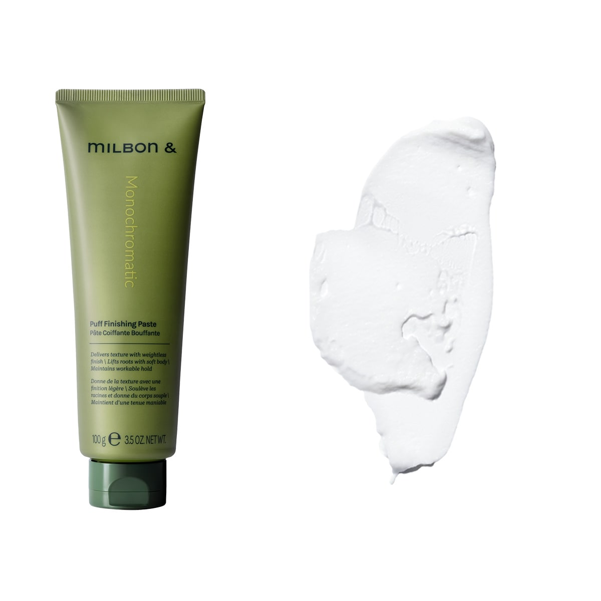 Milbon Monochromatic Puff Finishing Paste 3.5 oz