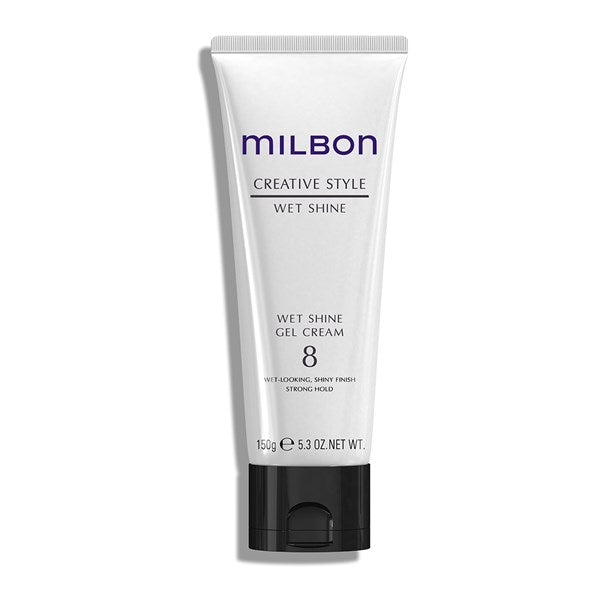 Milbon Creative Style Wet Shine Gel Cream # 8 5.3 oz