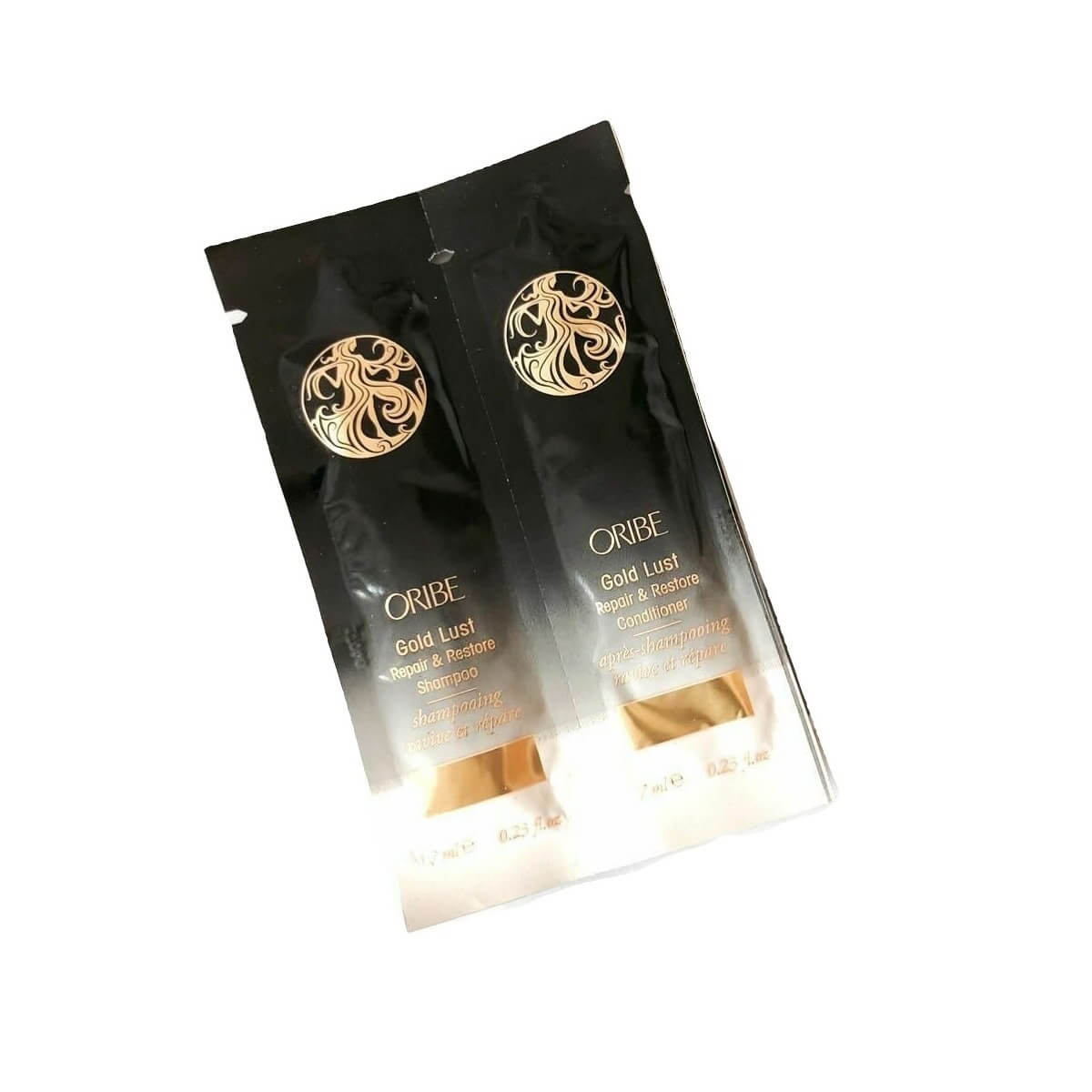 Oribe Gold Lust Repair & Restore Shampoo & Conditioner  0.23oz SAMPLE