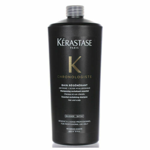 Kerastase Chronologiste Bain Regenerant Shampoo 34oz/1L