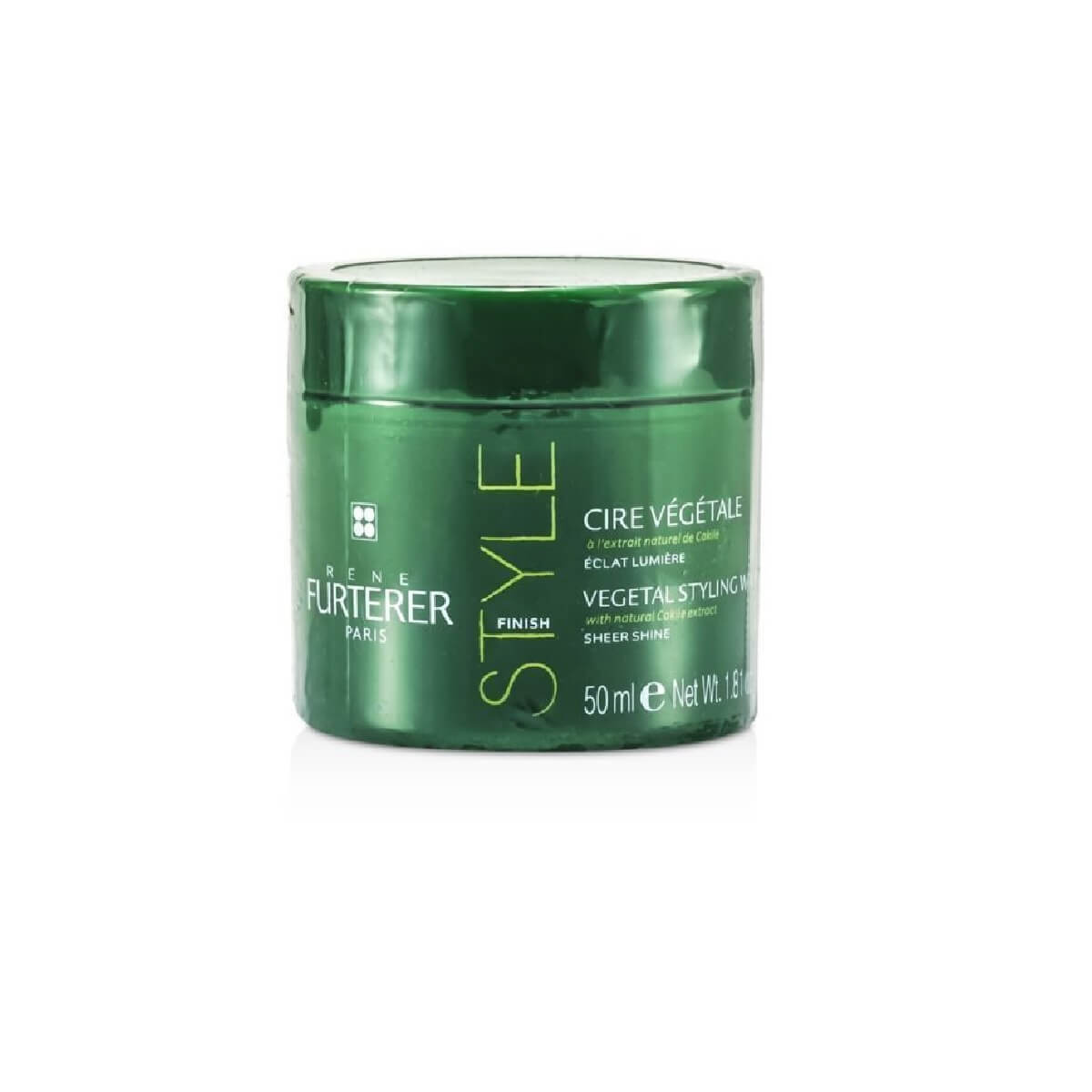 Rene Furterer Paris Style Finish Vegetal Styling Wax Sheer Shine 1.81 oz