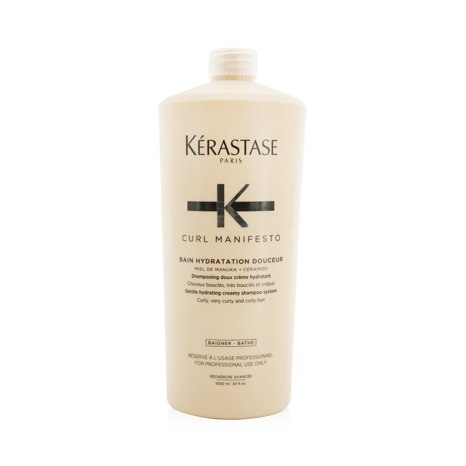 Kerastase Curl Manifesto Bain Hydratation Douceur Shampoo 34 oz