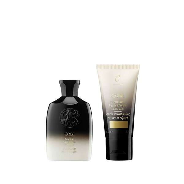 Oribe Gold Lust Repair & Restore Shampoo & Conditioner 1.7 oz each Set