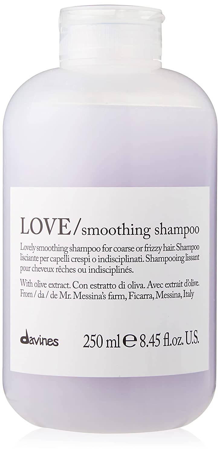 Davines LOVE Shampoo Smoothing Shampoo for Frizzy Hair 8.45oz