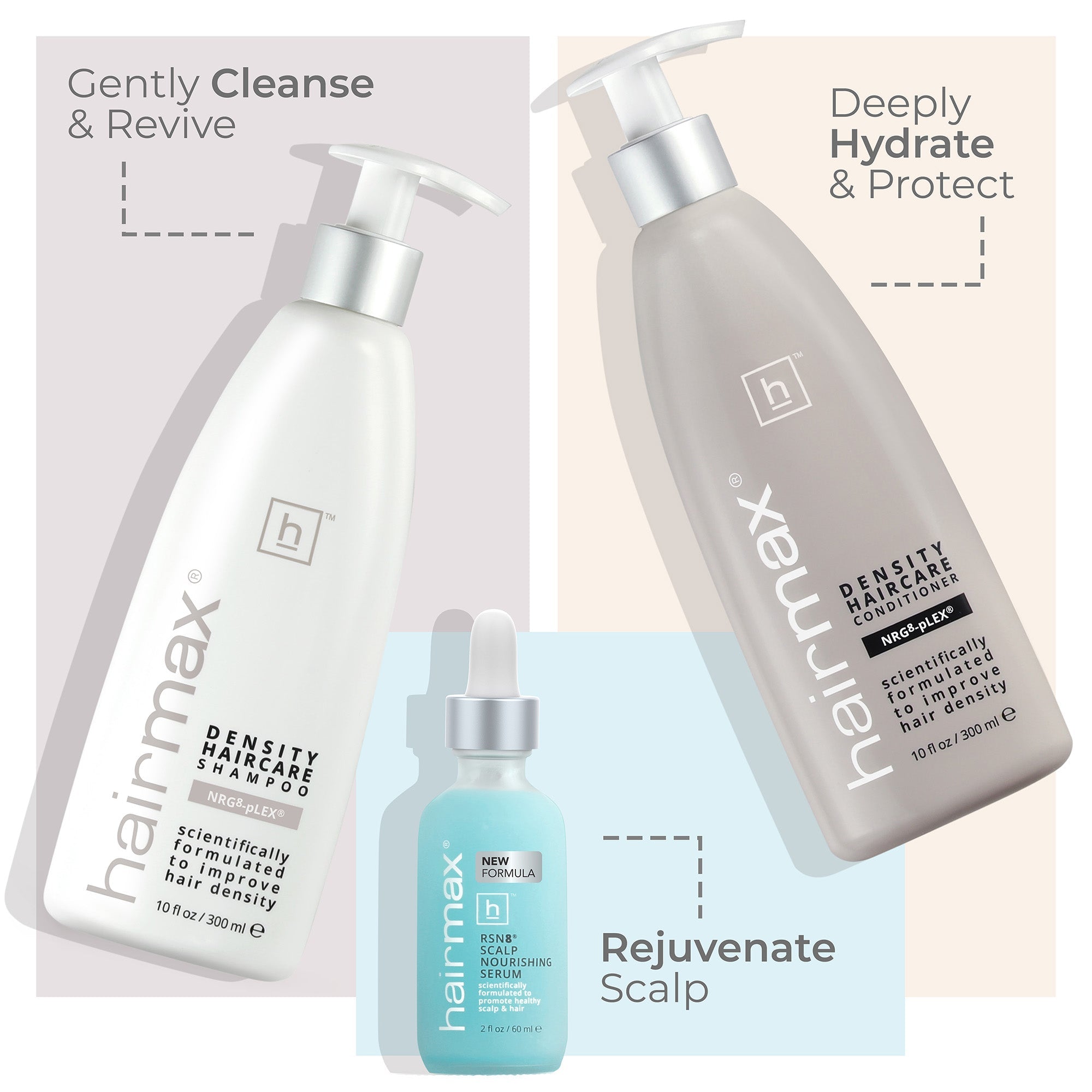 HairMax Acceler8® Hair Booster + Nutrients 4oz