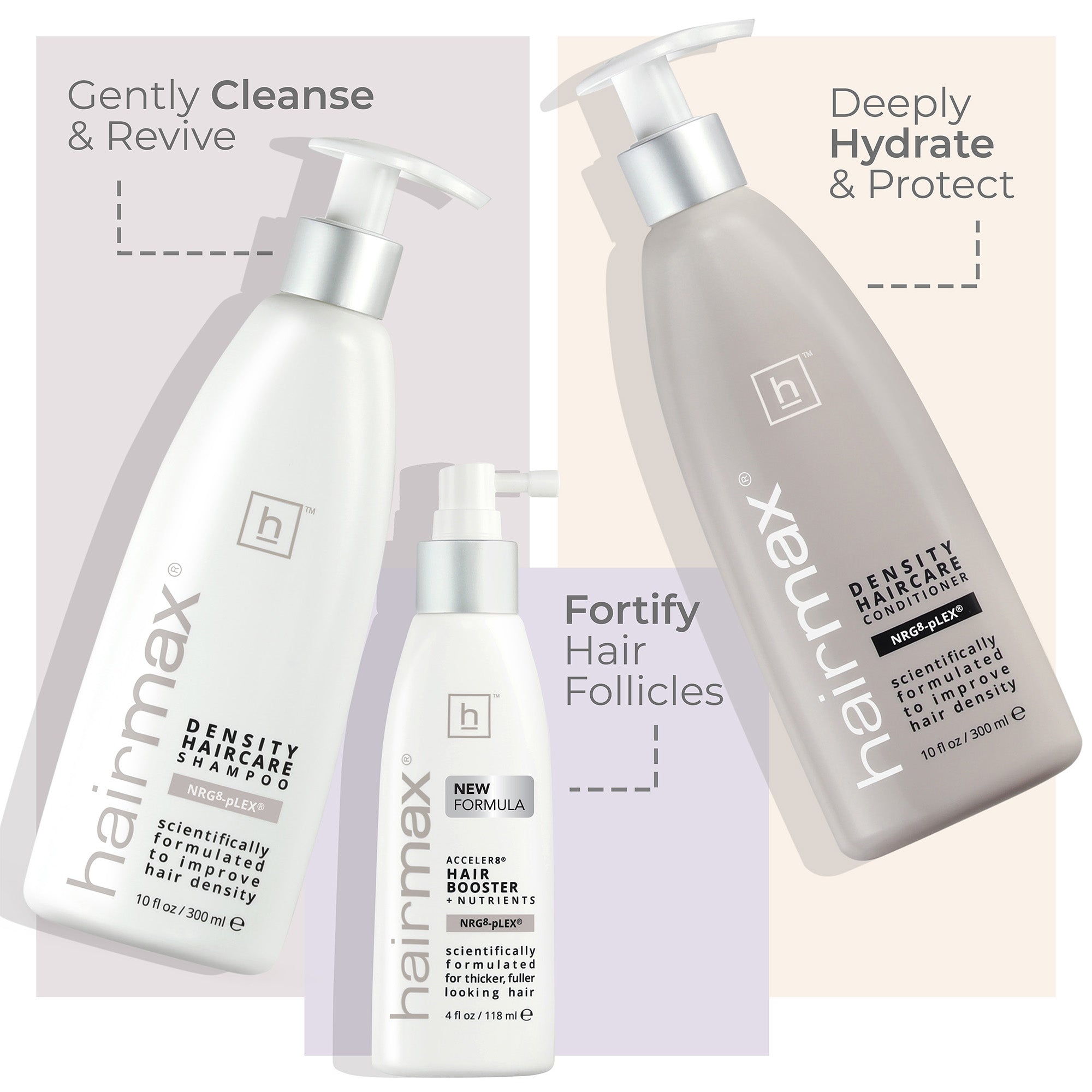 HairMax Acceler8® Hair Booster + Nutrients 4oz