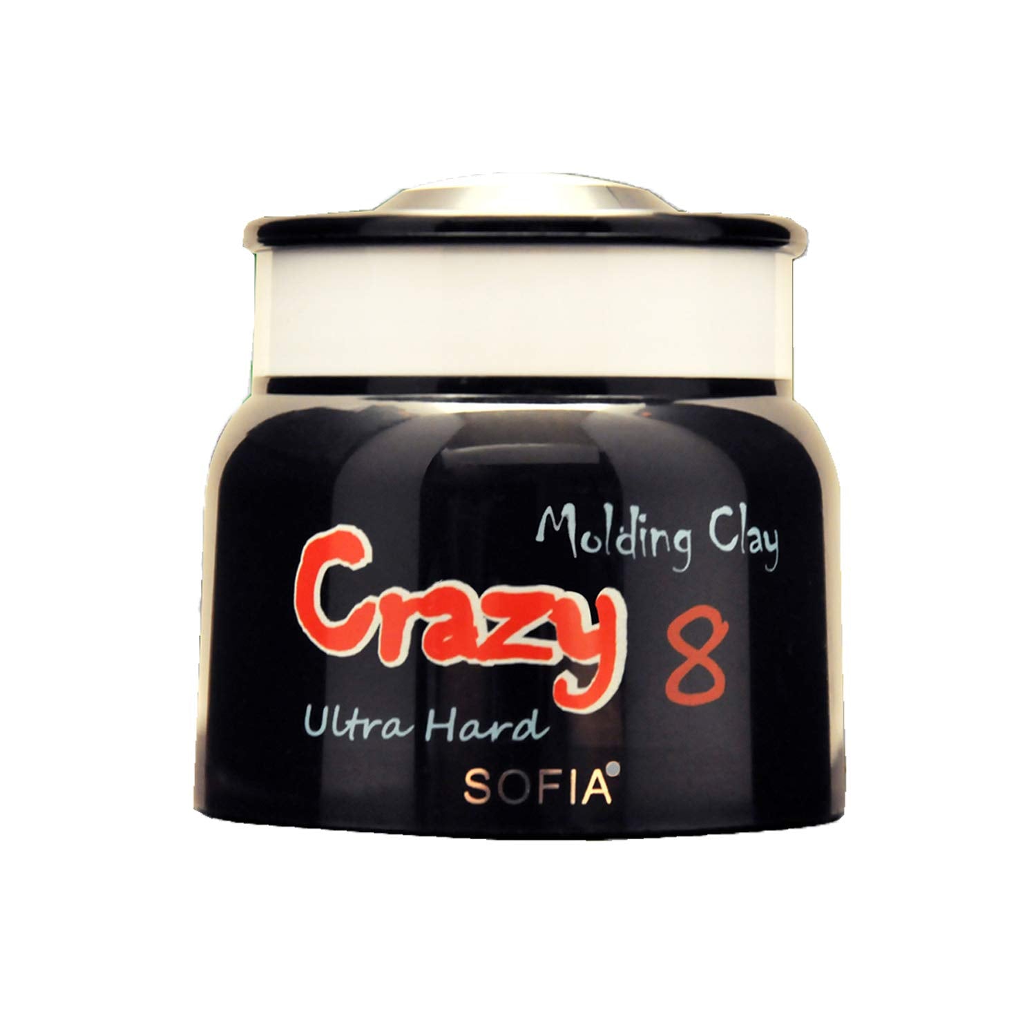 Sofia Crazy 8 Ultra Hard Hair Molding Clay 3.4 oz