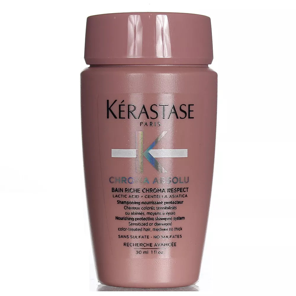 Kerastase Chroma Absolu Bain Riche Chroma Respect Shampoo for fine to medium 1oz