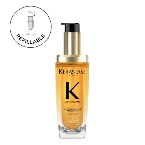 Kerastase Elixir Ultime L'Huile Originale 2.53 oz The iconic hair oil, now refillable.