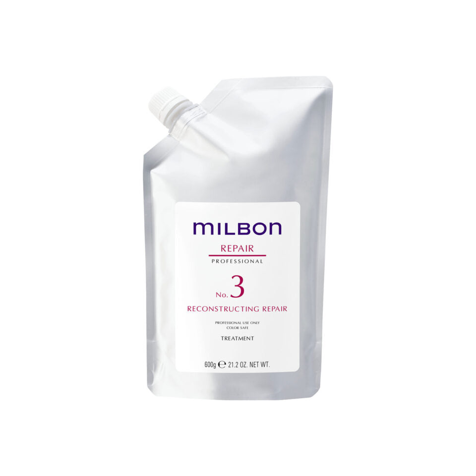 Milbon Repair Restorative #3 Reconstruction Repair 21.2 oz Professional Treatment