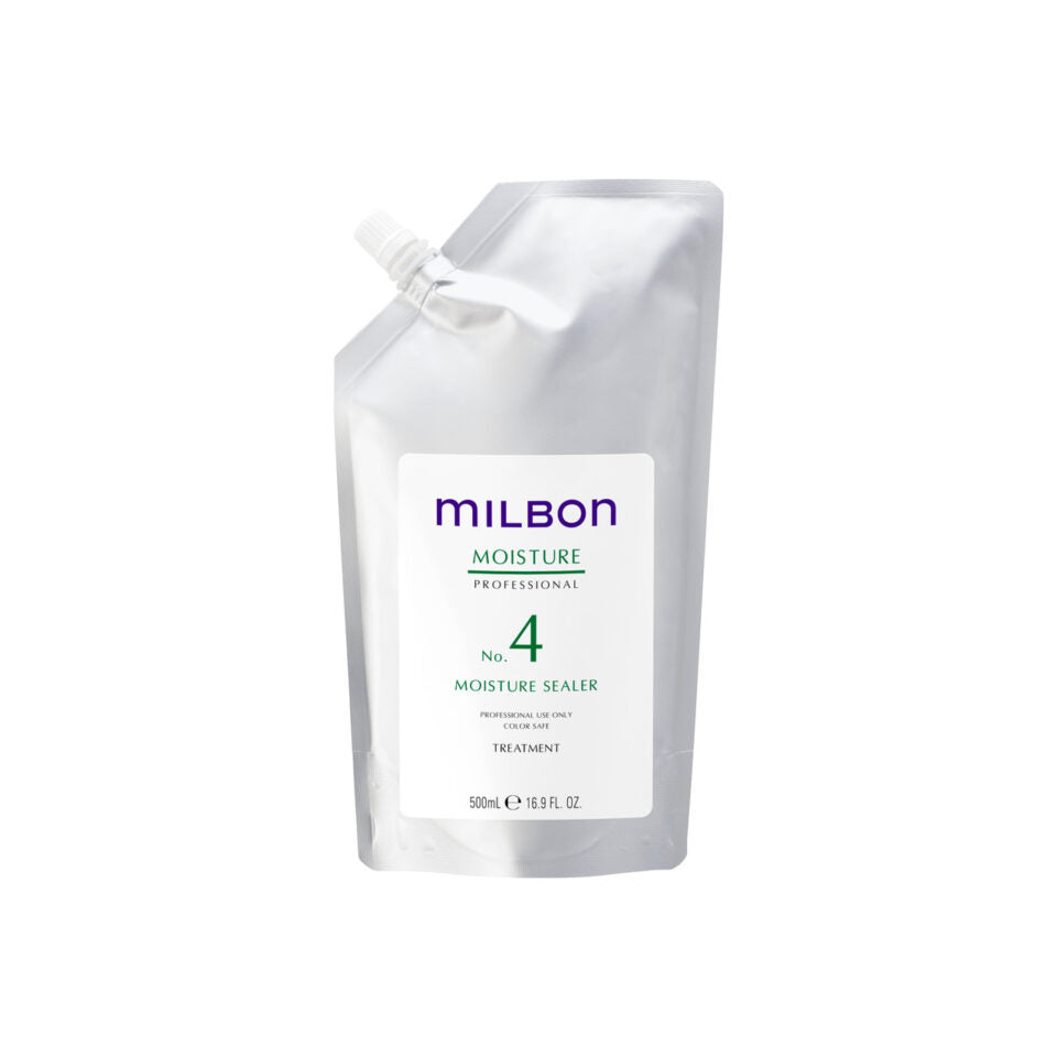 Milbon Moisture Sealer # 4 16.9 oz Professional Treatment