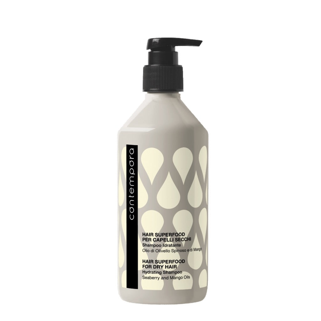 CONTEMPORA Hair Superfood Hydrating Shampoo 500ml By Barex Italiana