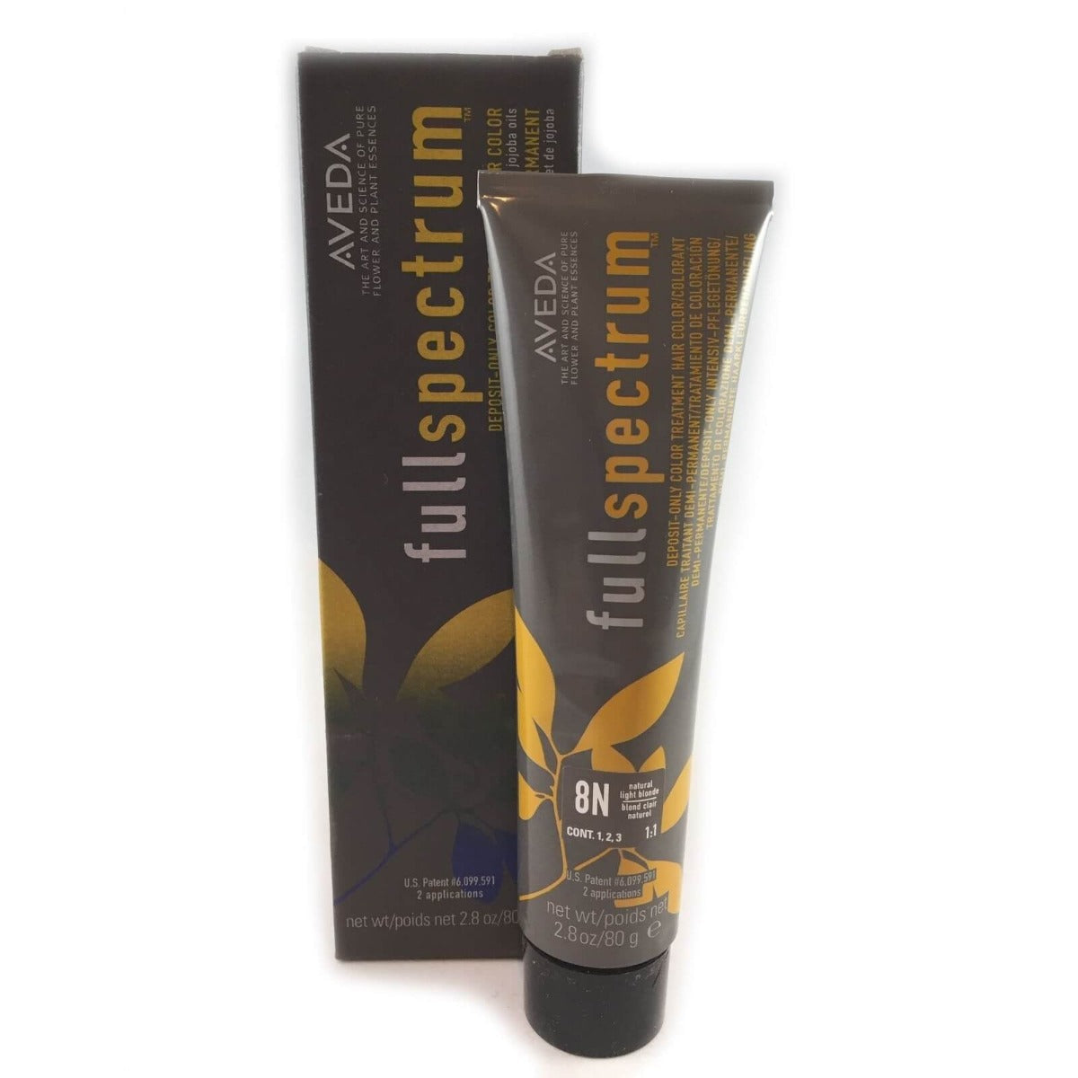 Aveda Color Full Spectrum Demi-Permanent 8N Natural Light Blonde 2.8 oz