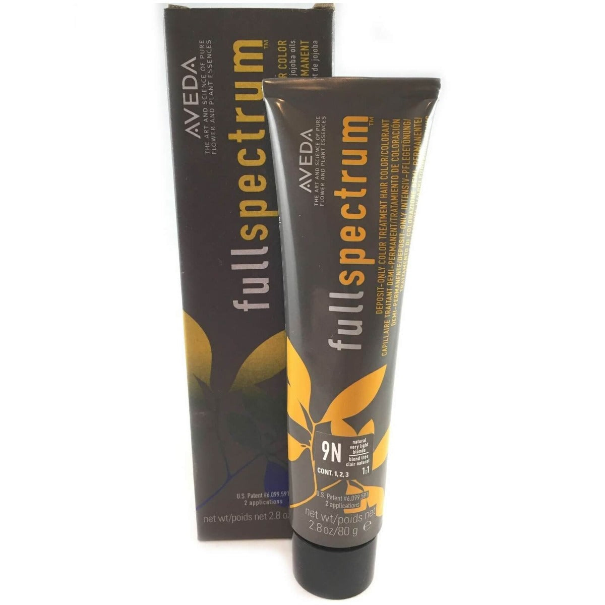 Aveda Color Full Spectrum Demi-Permanent 9N Very Light Blonde 2.8 oz