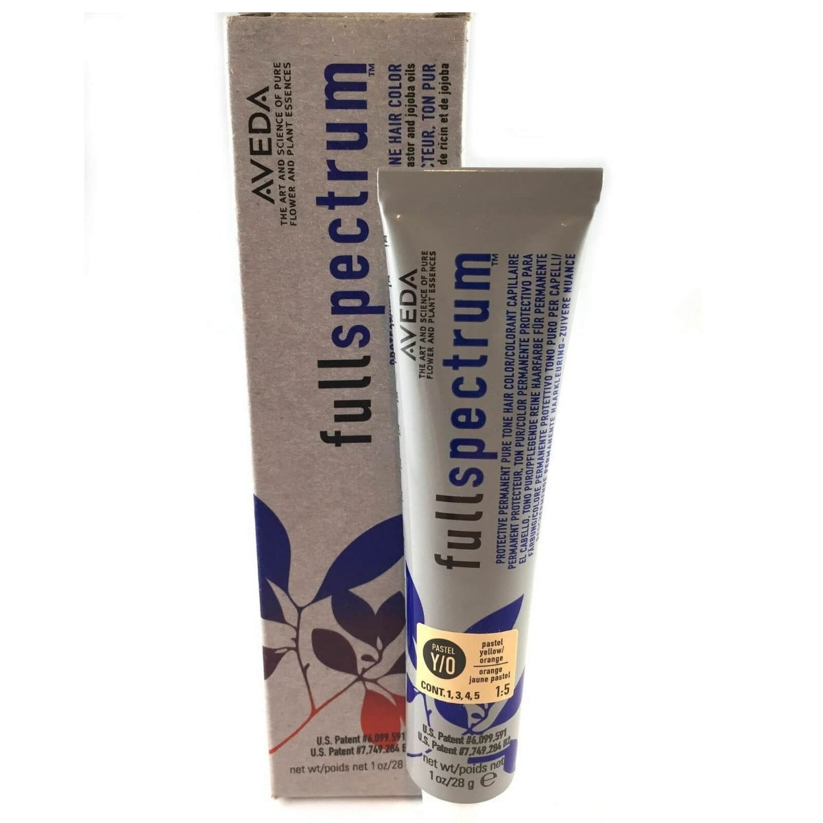 Aveda Color Full Spectrum Pastel Hair Dye, Yellow/Orange, 1 oz