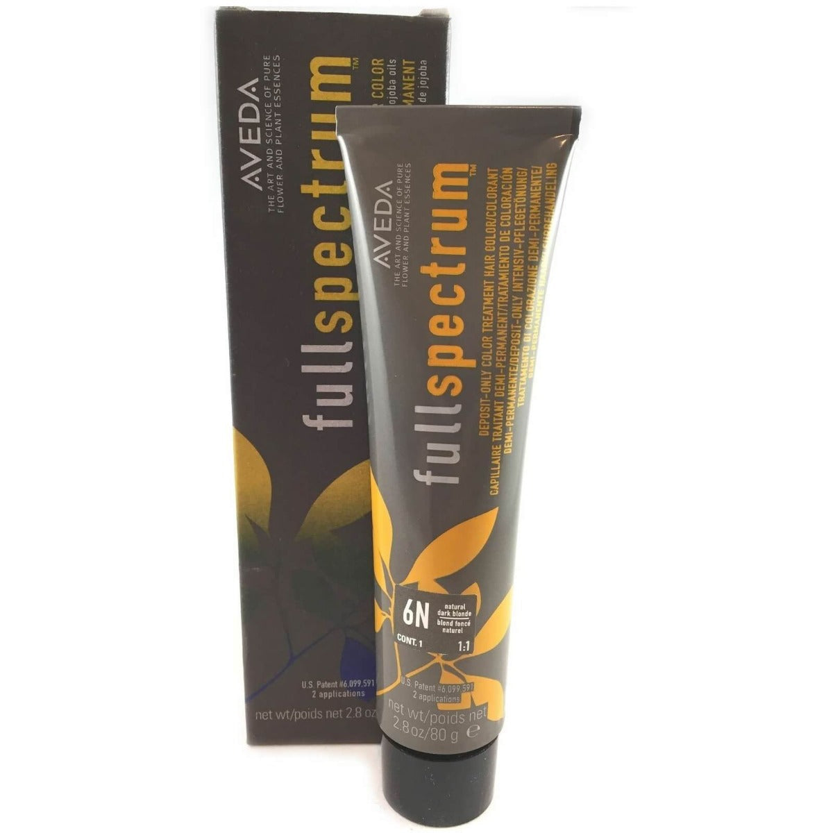 Aveda Color Full Spectrum Demi-Permanent 6N Natural Dark Blonde 2.8 oz