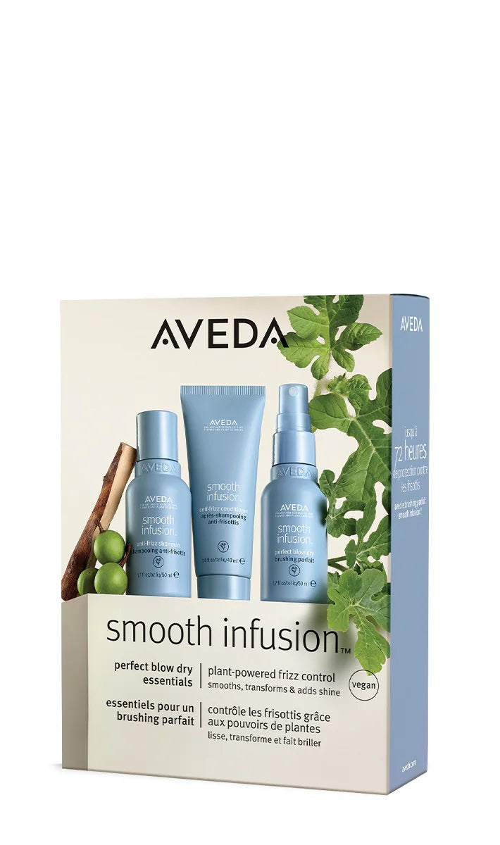 Aveda Smooth Infusion Anti Frizz Set Travel Size