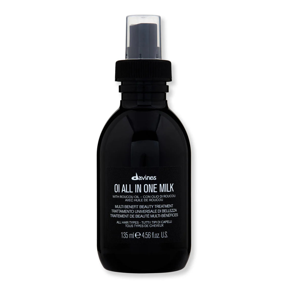 Davines OI All In One Milk Hydrating hair milk for reducing frizz 4.56oz