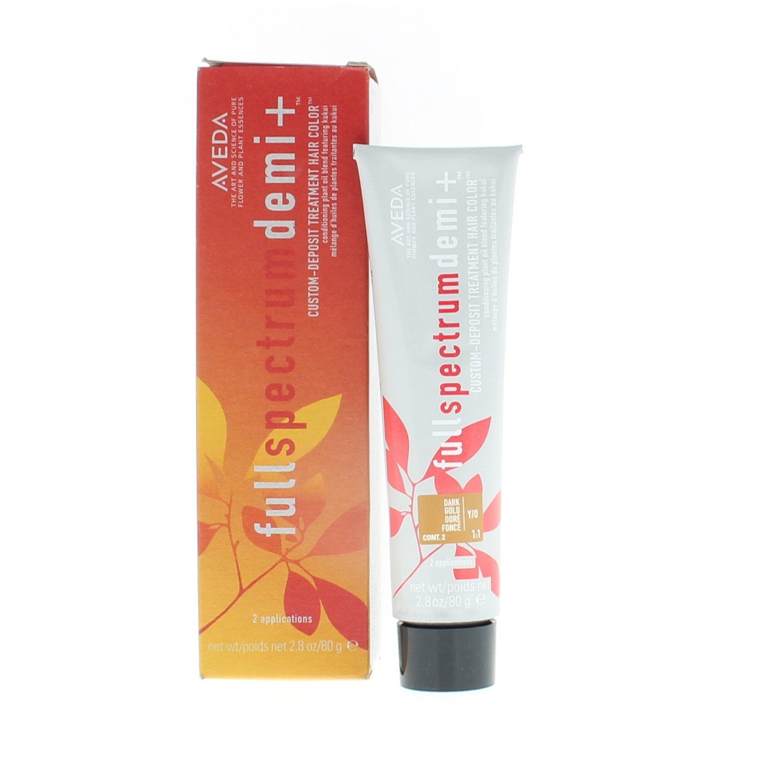 Aveda Color Full Spectrum Demi+ Dark Gold Y/O