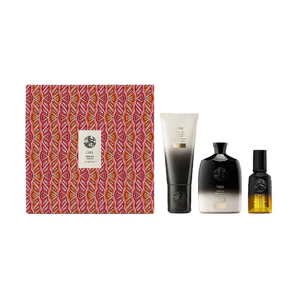 Oribe Gold Lust Repair & Shampoo 8.5oz ,Conditioner 6.7oz and oil 1.7oz SET