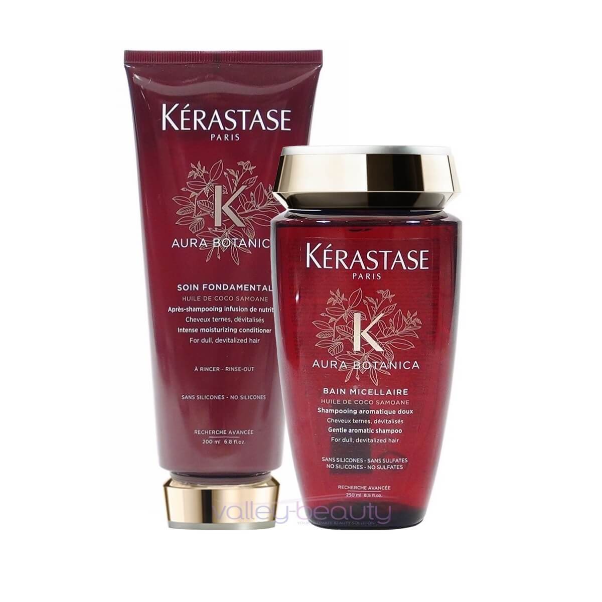 Kerastase Aura Botanica Bain Micellaire and Soin Fondamental Conditioner Duo