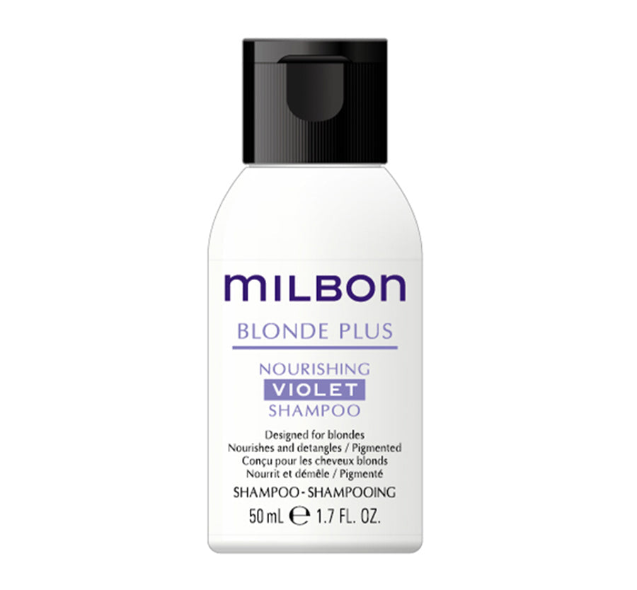 Milbon Blonde Plus Nourishing Violet Shampoo 1.7oz