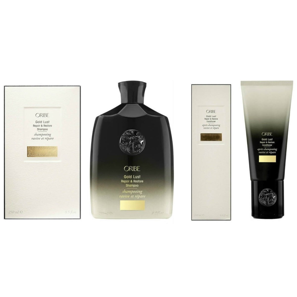 Oribe Gold Lust Repair & Shampoo 8.5 oz & Conditioner 6.7 oz SET