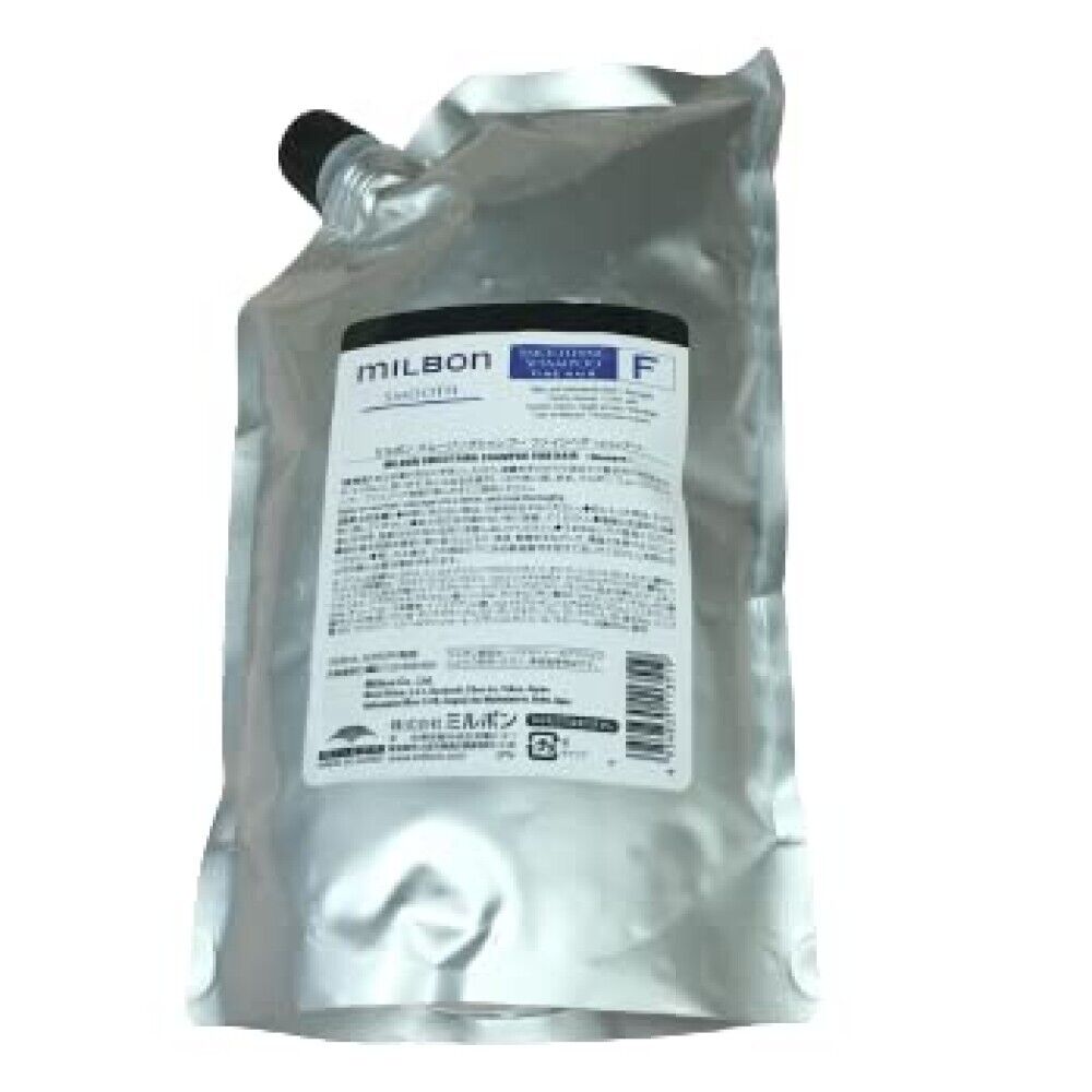 Milbon Smooth Smoothing Shampoo Fine Hair 33.8 oz refill