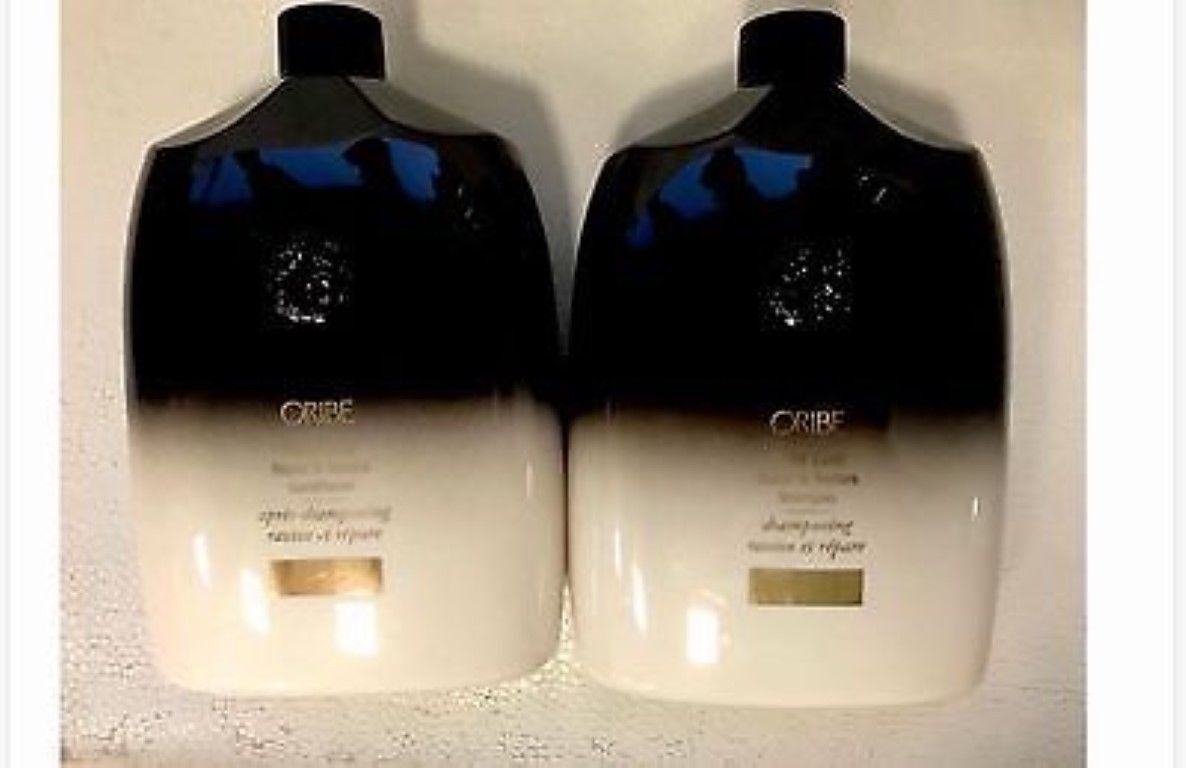 Oribe Gold Lust Repair & Restore Shampoo & Conditioner 33.8 oz SET NO Pumps SALON PRODUCT