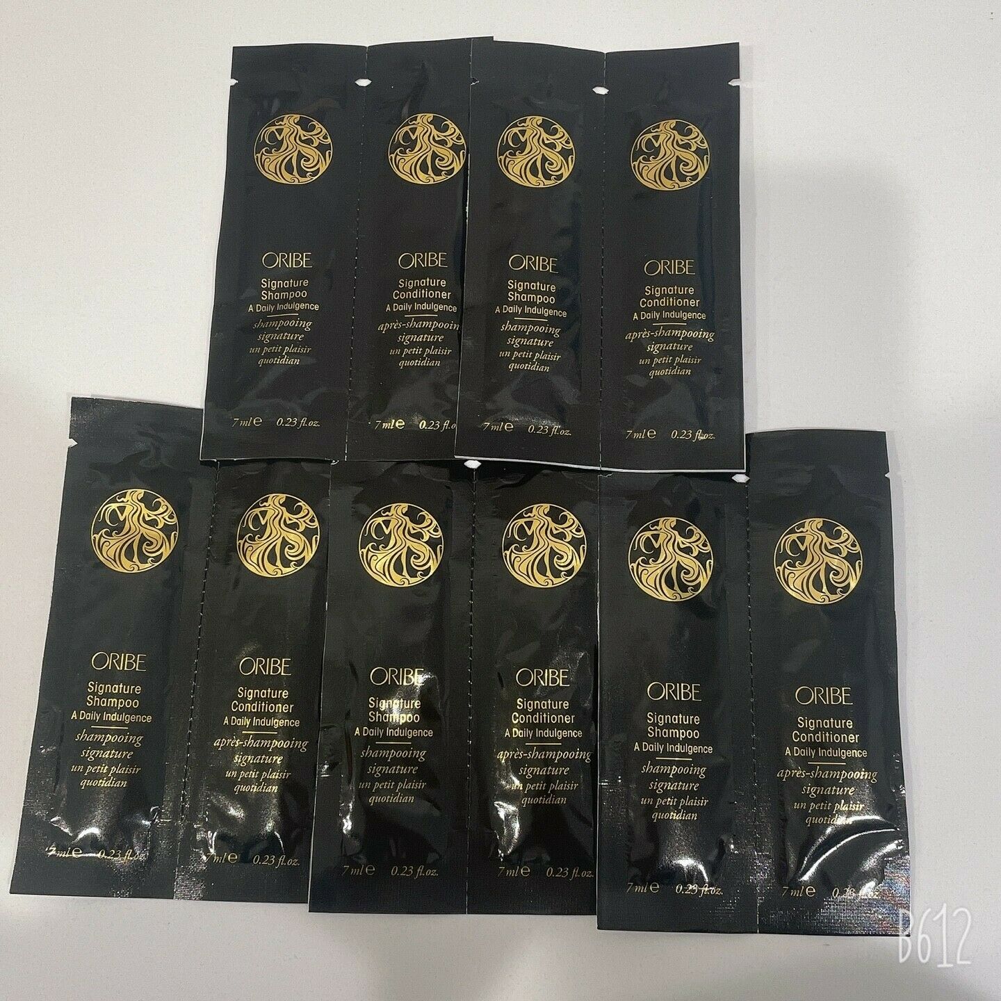 Oribe Signature Shampoo and Conditioner 0.23oz Travel Size 5 Samples