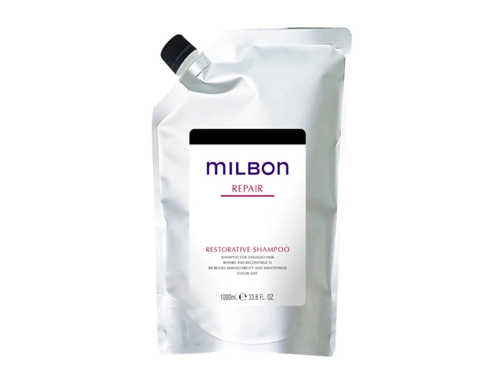 Milbon Repair Restorative Shampoo 33.8 oz refill