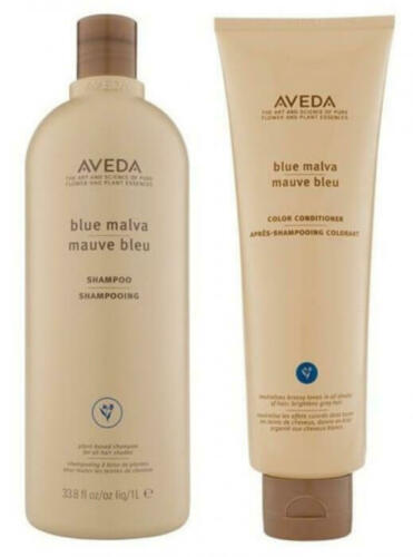 Aveda Blue Malva Shampoo 33.8 oz & Conditioner 8.5 oz SET