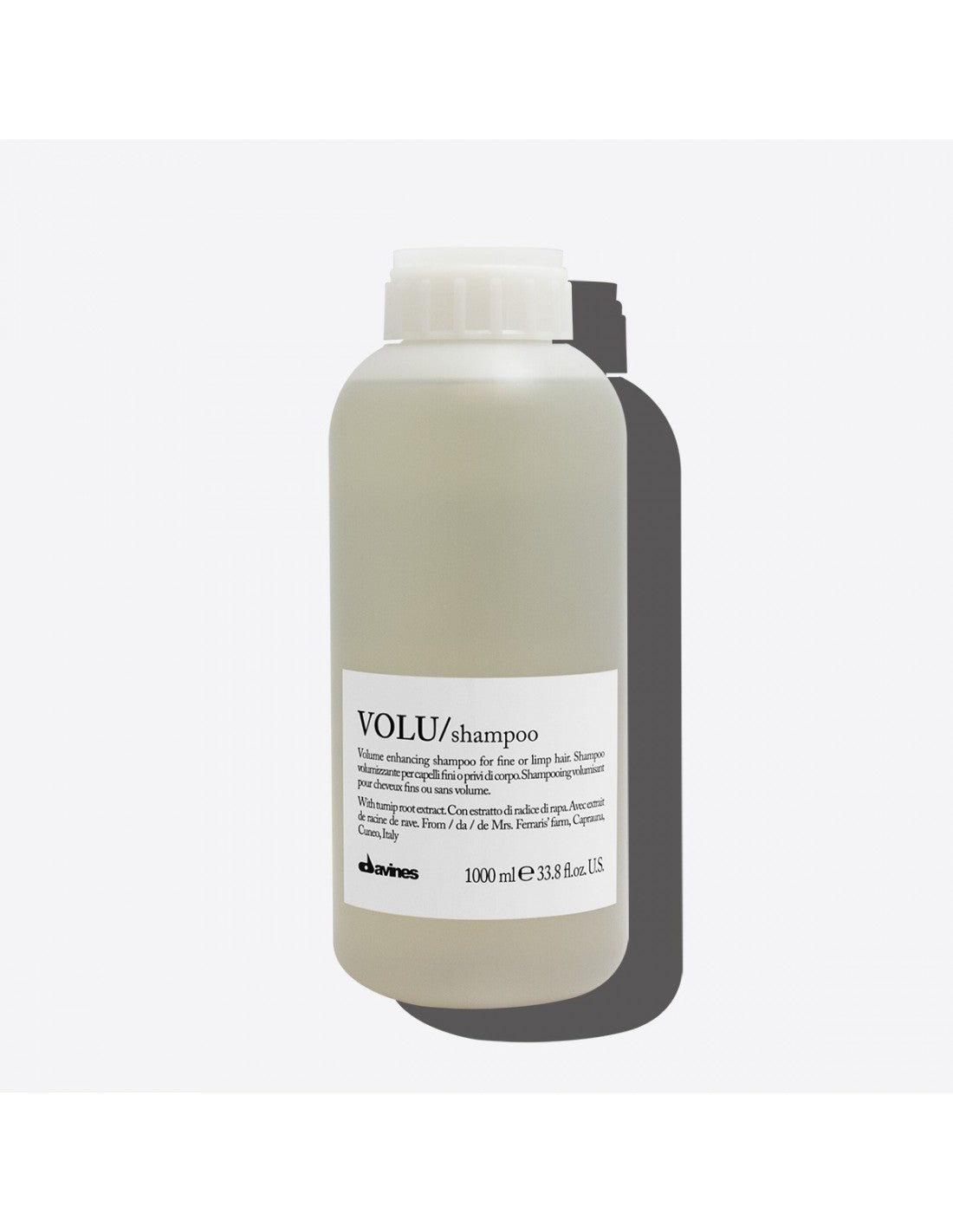 Davines VOLU Shampoo Volumizing Shampoo for Fine Hair33.8 oz